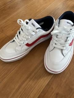 VANS ALL-THROUGH ホワイト/レッド スニーカーのサムネイル