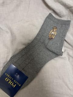 POLO RALPH LAUREN ポロベア ソックス グレーのサムネイル