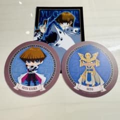 遊戯王 GiGOコラボカフェ 海馬瀬人 セト プロマイド&コースターセット