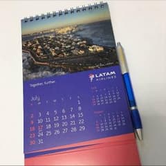 ラタム航空 2017カレンダーのサムネイル
