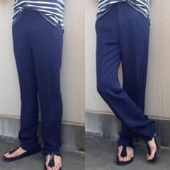 B.A様専用 CALEE キャリー スラックス パンツ ネイビーのサムネイル
