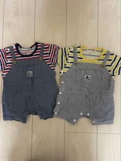 CROISSANCE BEBE ベビー ロンパース 2枚セット 70cmのサムネイル