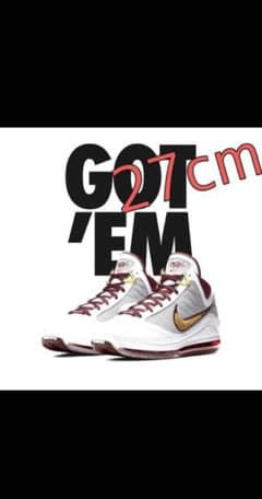 《レブロン7MVP》NIKE スニーカー　限定　レブロン　ジョーダンのサムネイル
