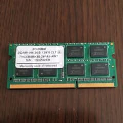 PCN3-1066/2GB DDR3 8500S メモリのサムネイル