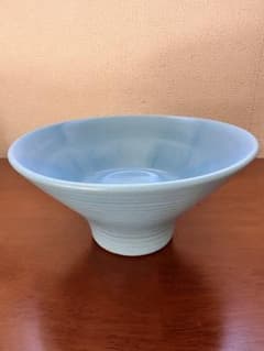 素敵な水色花器　華道のサムネイル