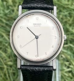 希少◎SEIKOセイコー シャリオ ホワイト文字盤 メンズヴィンテージ 