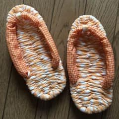手作り 布ぞうりのサムネイル