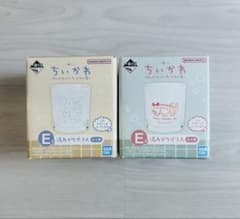 치이카와 이치 반 쿠지 치이카와의 탕 온천 잔 2 개 세트