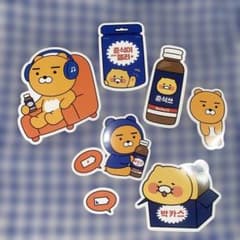 KAKAOFRIENDS 라이언 에너지 음료 스티커
