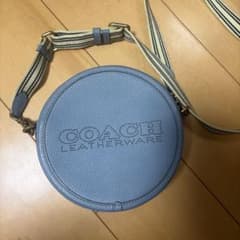 COACH サークル ショルダーバッグ ブルーのサムネイル