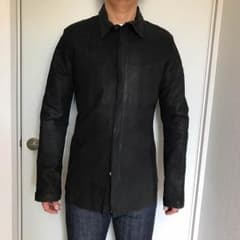 sixe ホースレザーシャツ ブラック Mのサムネイル