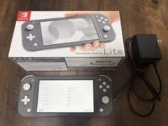 Nintendo Switch Lite 本体 グレー 箱付き - メルカリ