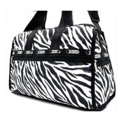 LeSportsac レスポートサック ゼブラ柄 2way ボストンバッグ - メルカリ