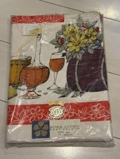 HUNGAROTEX PURE LINEN テーブルクロス ヴィンテージのサムネイル