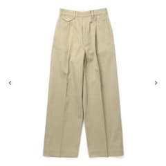auralee WASHED FINX CHINO ONETUCK PANTS - メルカリ