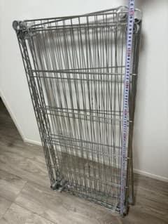 直取限定 スチールラック 幅90cm x 奥行45cm x 最大高さ210cm 直取限定 スチールラック 幅90cm x 奥行45cm x 最大高さ210cm - メルカリ