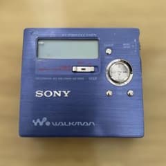 SONY MZ-R909 ブルー ジャンク MDレコーダー MDプレーヤー - メルカリ