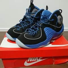 NIKE AIR PENNY Ⅱ 29.5cm ブラック×ブルーのサムネイル