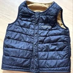 mont-bell リバーシブル ダウンベスト Kids 100のサムネイル
