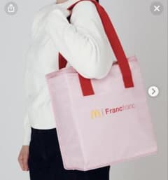 マクドナルド 福袋 保冷バッグ ピンクのサムネイル