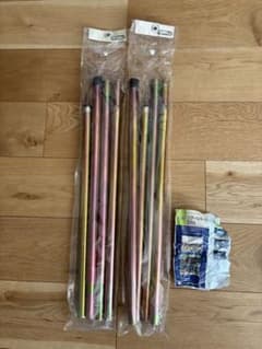 オガワ　スチールポール200センチ　2セット（8本） オガワ スチールポール200センチ 2セット（8本） - メルカリ