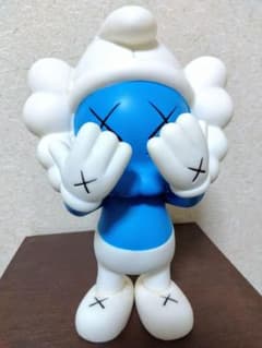 KAWS カウズ Smurf スマーフ フィギュア Original Fake - メルカリ