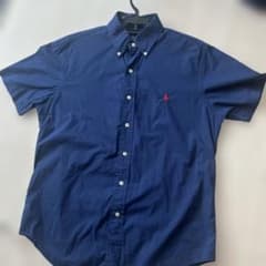 Ralph Lauren ネイビー 半袖シャツ S カスタムフィット 長袖　黒Mのサムネイル