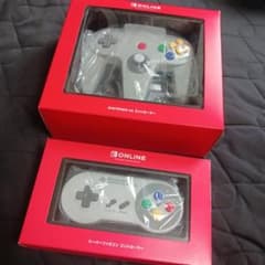 switch NINTENDO 64&スーパーファミコン コントローラー セットのサムネイル