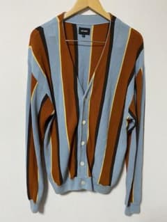 極美品 BEAMS / 9ゲージ マルチストライプ カーディガン M - メルカリ