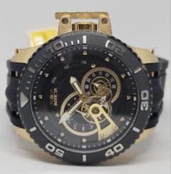 金＆黒 Invicta インビクタ 50mm プロダイバースクーバ 11Pダイヤ 金＆黒 Invicta インビクタ 50mm プロダイバースクーバ 11Pダイヤ