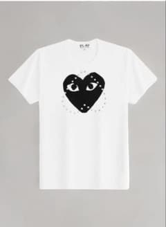 PLAY COMME des GARCONS スタッズ ハート Tシャツ Mのサムネイル