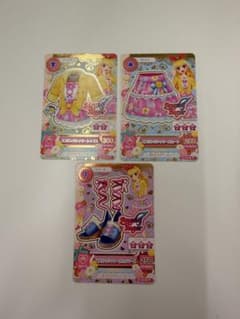 アイカツ スプリングシャワーコーデ 3枚セット Angely Sugarのサムネイル