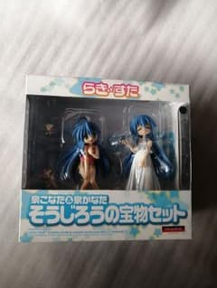 らきすた 泉こなた＆泉かなた そうじろうの宝物セット フィギュア 泉