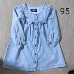 薄手デニムワンピース★95のサムネイル