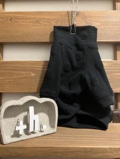 犬服　黒ドットのサムネイル