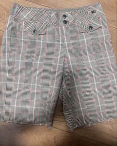 バーバリーブルーレーベル、チェックショートパンツ、美品 - メルカリ