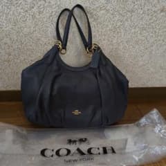 COACH（コーチ） レザー ショルダーバッグ F12155のサムネイル