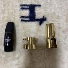 美品yanagisawa ヤナギサワ　ソプラノサックス　マウスピース　リガチャーのサムネイル