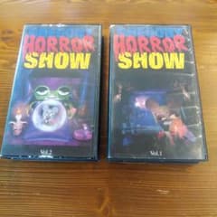 グレゴリーホラーショー ビデオ VHS 2巻セット 中古品／ケース傷多々