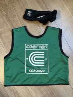 coerver コーチング ビブス Mサイズ　ヘッドギアのサムネイル