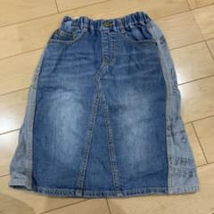 デニム　ロングスカートのサムネイル