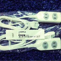 IKEA コンセント2本のサムネイル