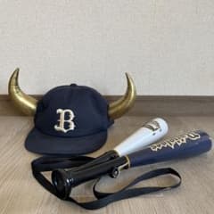 オリックス・バファローズ 応援グッズセット 角付きキャップ＋メガホン 