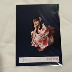 櫻坂46 生写真 2026 浴衣 中川智尋 - メルカリ