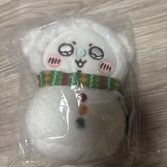 ちいかわエニマイくじ　雪だるまマスコット キーチェーン付き　モモンガのサムネイル