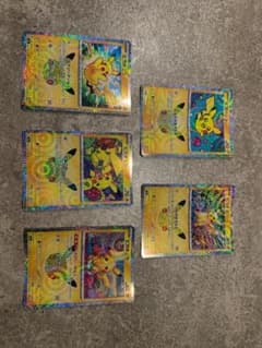 ポケモンカード ピカチュウ 5枚セット　30thのサムネイル