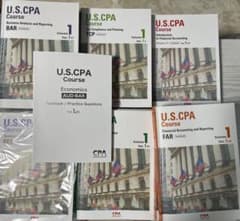 US CPA 教材 最新版】USCPA 教材セット/CPA会計学院 (新品、未使用） - メルカリ