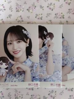 LOVE イコラブ 野口衣織 生写真 ぬいぐるみマスコット コンプセット