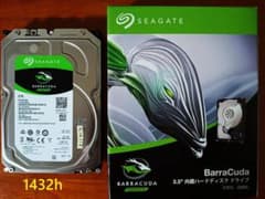 使用時間1432時間】Seagate 6TB 内蔵型HDD - メルカリ
