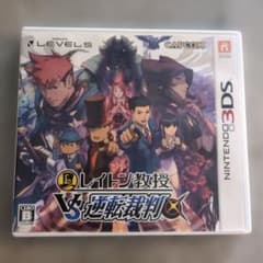 レイトン教授vs逆転裁判 3DSソフト - メルカリ